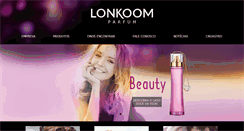 Desktop Screenshot of lonkoom.com.br